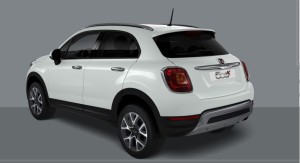 Fiat 500x cross bianca 2