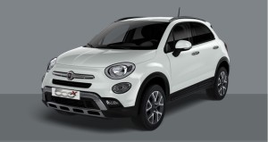 Fiat 500x cross bianca