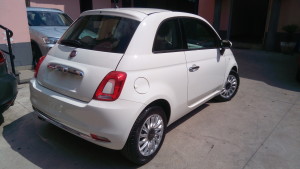 Fiat 500 lounge bianca (7)