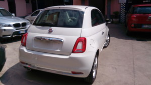 Fiat 500 lounge bianca (8)